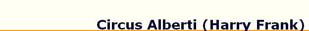 Circus Alberti (Harry Frank)