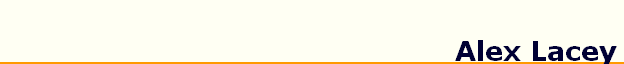 Alex Lacey